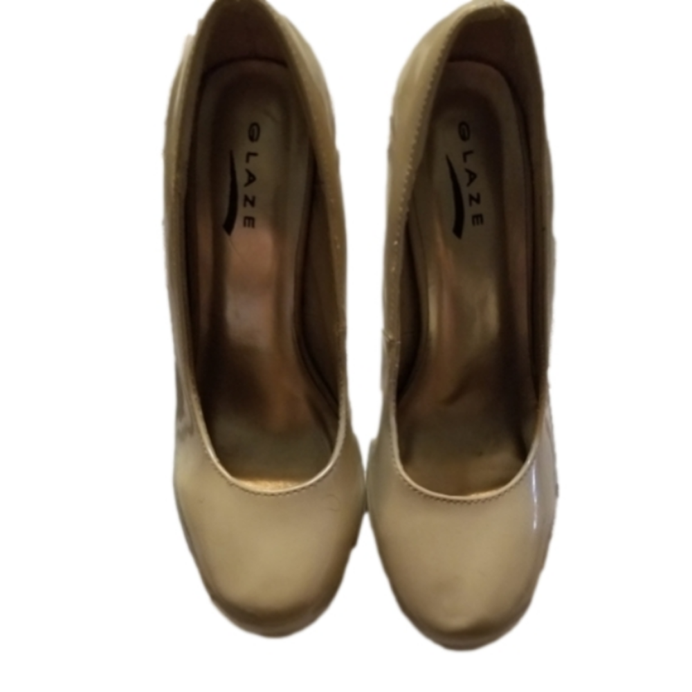Glaze Nude Heels size 8